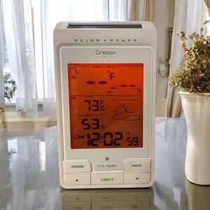 Oregon Scientific Solar Weather Station BAR806HGA - Main Unit Only - White